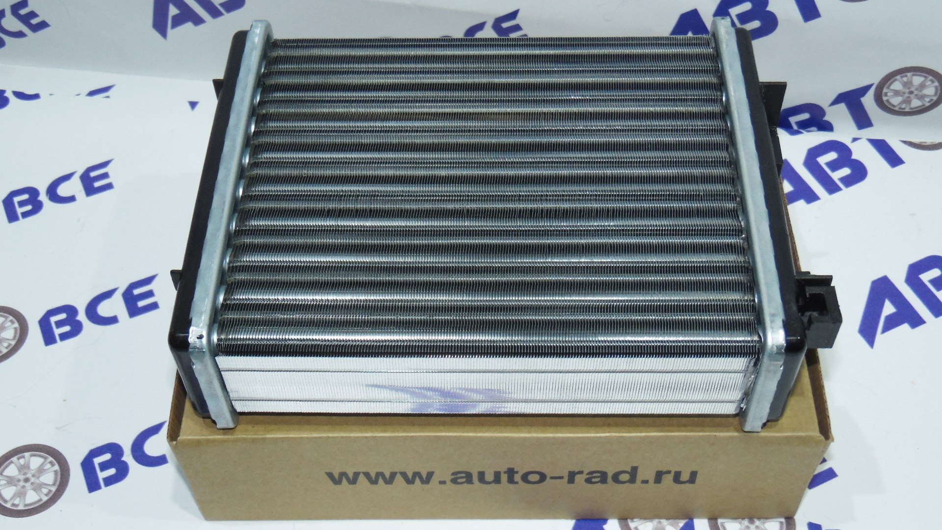 Радиатор отопителя (печки) ВАЗ-2101-2103-2106 (алюминиевый.-узкий) Авто-Радиатор